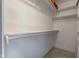 A well-organized walk-in closet with shelving at 2215 Golfside Dr, Lebanon, IN 46052