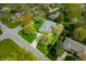Aerial view of 0.42+/- acre property in Greenwood, IN, with white border at 273 N Serenity Way, Greenwood, IN 46142