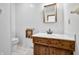 Bathroom features a vanity with storage and a sink with modern fixtures at 273 N Serenity Way, Greenwood, IN 46142