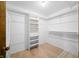 Walk-in closet features ample shelving and storage space at 273 N Serenity Way, Greenwood, IN 46142