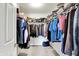 Spacious walk-in closet with built-in shelving and ample storage at 286 Fairfax Ln, Greenwood, IN 46142