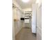 Walk-in closet with shelving and custom storage solutions at 355 E Ohio St # Ste 105, Indianapolis, IN 46204