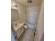 Bathroom featuring a vanity, toilet, and combined shower and bathtub at 3755 N Brentwood Ave, Indianapolis, IN 46235