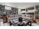 Open living space with built-in shelving, bunk beds, and plenty of room to relax at 5946 N New Jersey St, Indianapolis, IN 46220