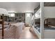 Comfortable living room with bunk beds, built-in shelving, and room to relax at 5946 N New Jersey St, Indianapolis, IN 46220