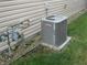 Exterior view of a Lennox air conditioning unit, ensuring home climate control at 6350 Emerald Springs Dr, Indianapolis, IN 46221