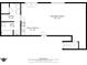 Floor plan featuring a recreation room, eat-in kitchen, laundry room, and bathroom at 6514 Trevia Ct, Indianapolis, IN 46236