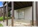 Covered patio with French doors, offering a relaxing outdoor space at 6514 Trevia Ct, Indianapolis, IN 46236