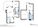 Detailed floor plan showing layout of rooms and measurements at 7786 Harbour Isle, Indianapolis, IN 46240