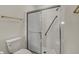 Shower with a white shower and white tile at 793 Shepherds Way, Greenwood, IN 46143