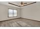 An empty bedroom with carpet, a ceiling fan and good natural light at 793 Shepherds Way, Greenwood, IN 46143