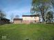 Spacious backyard and exterior view of this single Gathering home at 798 S 600 W, New Palestine, IN 46163