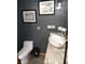 Modern bathroom with granite countertop, vessel sink, and stylish fixtures at 798 S 600 W, New Palestine, IN 46163