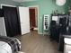 This bedroom offers great light and a neutral color palette to suit your decor at 798 S 600 W, New Palestine, IN 46163