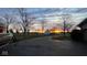 House on the lot with nice sunset sky at 798 S 600 W, New Palestine, IN 46163