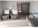 Inviting living room with neutral tones, comfortable seating, and an open doorway at 798 S 600 W, New Palestine, IN 46163