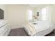 Bright bedroom with white trim and modern accents at 813 Sonoma Ln, Greenfield, IN 46140