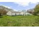 Metal building featuring green trim and grassy area at 8551 E 300 S, Zionsville, IN 46077