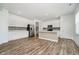 Bright kitchen with an island, stainless steel appliances, and white cabinets at 8654 Tripp Rd, Pendleton, IN 46064