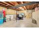 Unfinished basement featuring exposed ceiling and concrete walls ready for you to make it your own at 9099 Merrill Ct, Fishers, IN 46038