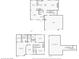 Detailed floor plan showcasing the layout of the home's multiple floors at 9099 Merrill Ct, Fishers, IN 46038