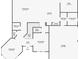 Detailed floor plan of home at 1051 Margate Dr, Greenwood, IN 46143