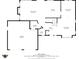 Detailed first floor plan showcasing the layout of the Gathering room, kitchen, laundry, and garage at 12449 Huntington Dr, Indianapolis, IN 46229