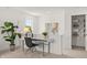 Minimalist workstation nook featuring sleek desk, chair, and stylish decor at 1285 Chatham Hills Blvd, Westfield, IN 46074