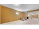 Rec Room area in finished basement with carpet, window, and peach-colored walls at 14145 Charity Chase Cir, Carmel, IN 46074