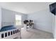 Small bedroom featuring carpet and natural light; ideal for a small or office at 14145 Charity Chase Cir, Carmel, IN 46074