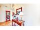 Inviting foyer with a high ceiling, stylish decor, and warm lighting at 1435 Colony Park Dr, Greenwood, IN 46143