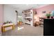 Playful ' bedroom with bunk beds, colorful accents, and carpeted floor at 17027 Rainier Cir, Westfield, IN 46062