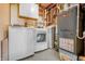 Utility room with washer, dryer, furnace and water softener at 18771 Northridge Dr, Noblesville, IN 46060