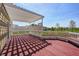 Lovely wooden deck featuring a stylish pergola and lattice surround, perfect for enjoying the outdoors in comfort and privacy at 3147 Winings Ln, Carmel, IN 46074
