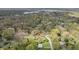 An aerial view of the property's proximity to the Nickel Plate Trail and nearby neighborhoods at 3818 Kessler Boulevard East Dr, Indianapolis, IN 46220