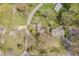 A tree-lined community with homes surrounding the property at 3818 Kessler Boulevard East Dr, Indianapolis, IN 46220