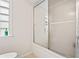 Tub/shower with window at 3818 Kessler Boulevard East Dr, Indianapolis, IN 46220