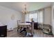 Bright dining room with natural light and space for entertaining at 5014 Dawn St, Anderson, IN 46013