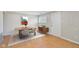 Cozy dining room with modern furniture and ample natural light at 5209 Melrose Ave, Indianapolis, IN 46241
