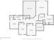 Second floor plan featuring bedrooms, bathrooms, closets, and open to below areas, showcasing the home's layout at 7323 Elm Ridge Dr, Indianapolis, IN 46236