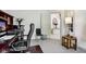 Office with an open view to the entryway at 7323 Elm Ridge Dr, Indianapolis, IN 46236