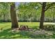 A nice park area with picnic tables for a place to enjoy the outdoors at 7323 Elm Ridge Dr, Indianapolis, IN 46236