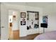 Bedroom with built-in storage at 11006 Timber Ln, Carmel, IN 46032
