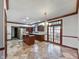 Spacious kitchen featuring an island, stainless steel appliances, and ample counter space at 11642 Old Stone Dr, Indianapolis, IN 46236