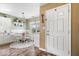 Bright breakfast nook with built in seating at 123 Thistlewood Dr, Greenfield, IN 46140
