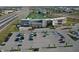 Aerial view of Topgolf facility featuring parking area and proximity to highway access at 13797 E Southshore Dr, Fishers, IN 46037