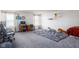 Spacious bedroom area bathed in natural light, and featuring neutral carpet at 15142 Blue Ribbon Blvd, Fishers, IN 46040