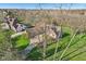 Stunning aerial view of a home with a well-maintained lawn and inviting driveway at 168 Yorkshire W Blvd, Cumberland, IN 46229