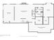 The floor plan for this basement includes a game room, bathroom, and storage at 168 Yorkshire W Blvd, Cumberland, IN 46229