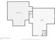 Second floor floor plan shows loft and bathroom. Square footage dimensions included at 168 Yorkshire W Blvd, Cumberland, IN 46229